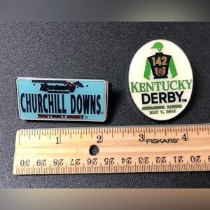 Kentucky Derby Churchill Downs Magnet / Clip Set